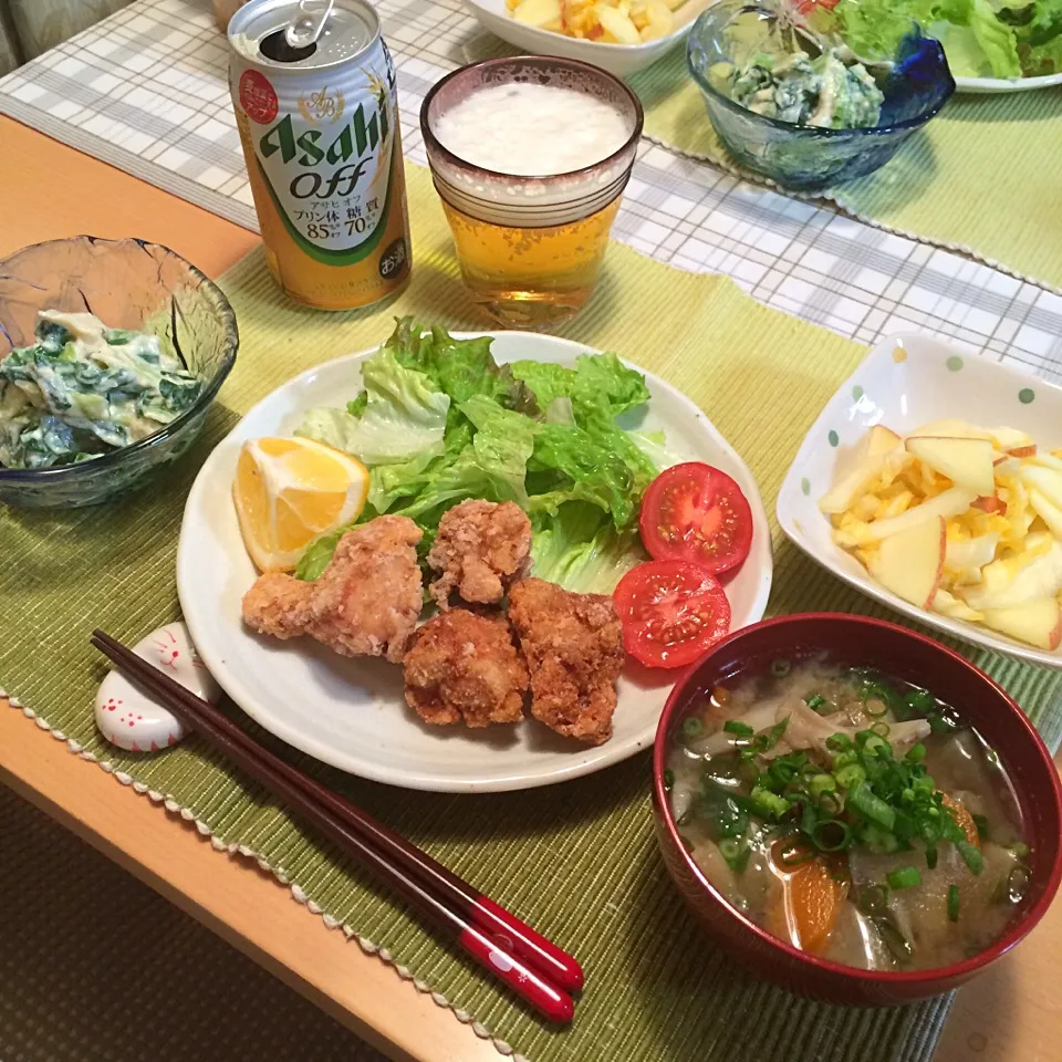 今日の晩ご飯^_^|こずこずさん