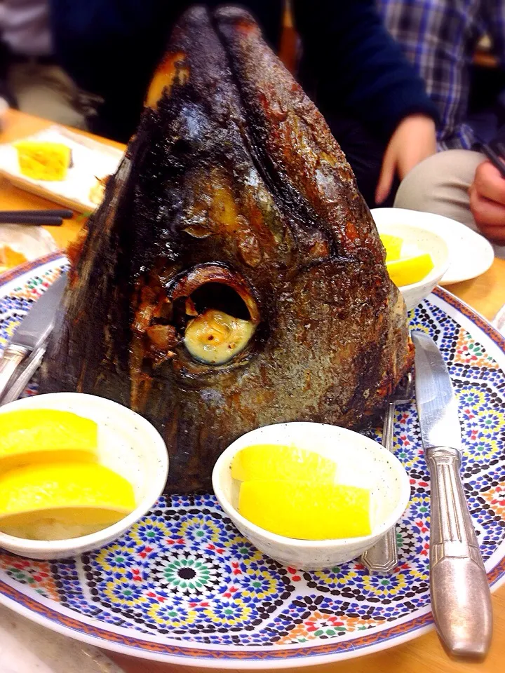 マグロの兜焼き🐟@会社の送別会🍻|チョス ♪さん