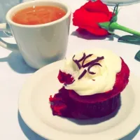 Snapdishの料理写真:Red velvet cupcake!|Mandy Bさん