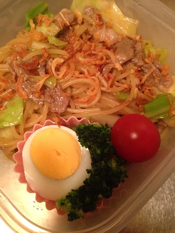 Snapdishの料理写真:今日のパスタ弁当☆|くうさん