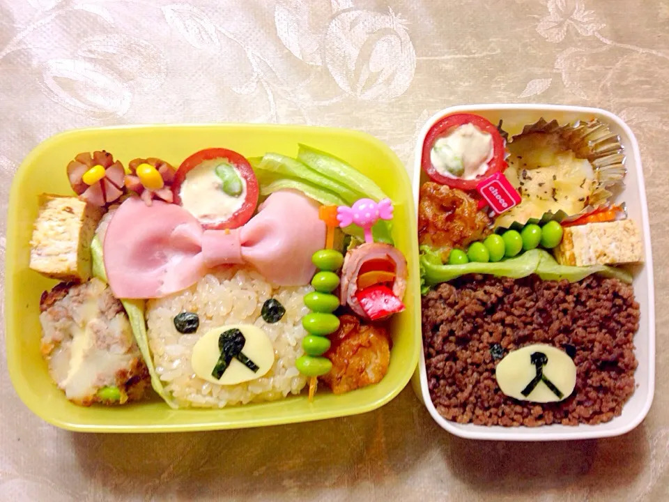 くまお弁当♡|くま♡さん