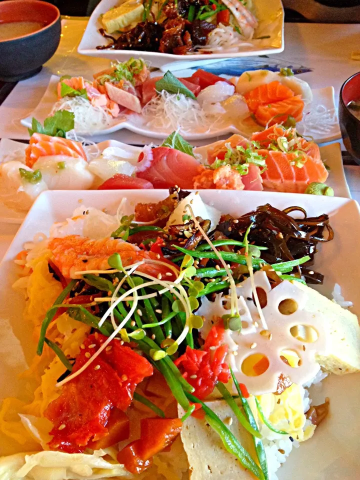 Chirashi sushi @ yoshi sushi in Vienna,va|aiさん