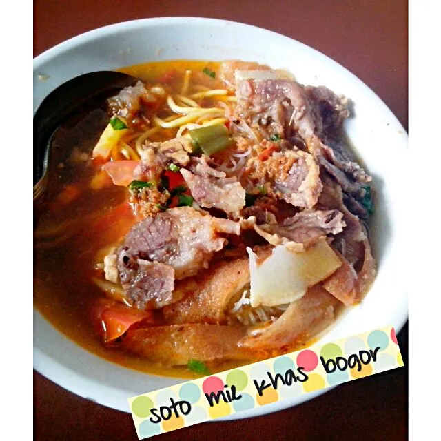 soto mie bogor|rizki restu anandaさん