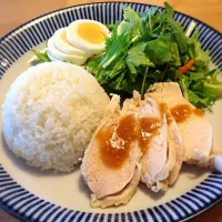 Snapdishの料理写真:海南チキンライス|みくま食堂さん