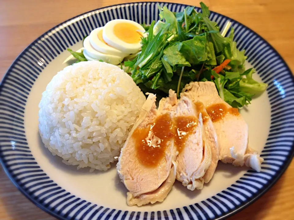 海南チキンライス|みくま食堂さん