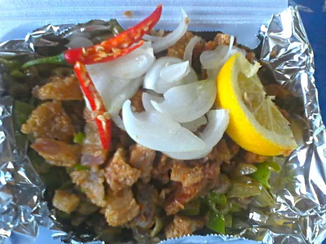 Philippine Cuisine: Crispy Sisig my Favorite|Dan Alfred Garcia Madriagaさん