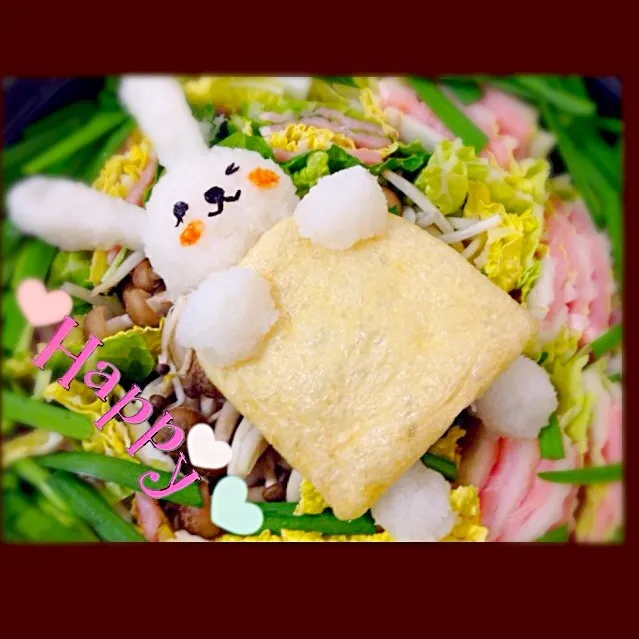 Snapdishの料理写真:さちこ(さがねっち)さんの料理 ゆ〜ちんちゃんに届け！ミルフィーユ鍋|とんじるさん