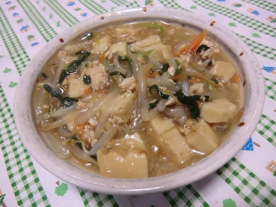 かくふ(角麩)ともやしのうま煮|かくふ倶楽部さん