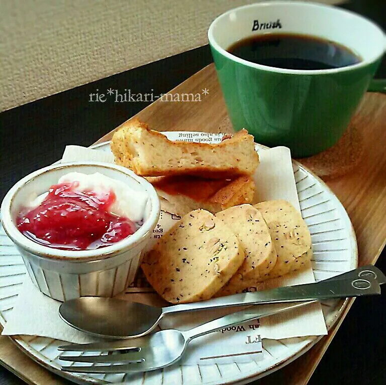 紅茶キャラメルチョコクッキーがメイン♪ゆったりコーヒーTime♡|ひかりママさん