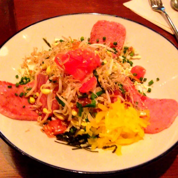 Snapdishの料理写真:スパム丼とココア☆仕事帰りラスト|はさん