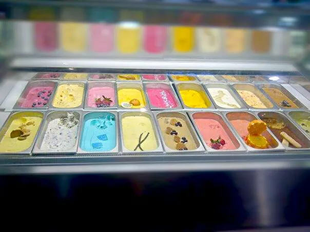 gelato ice cream. Love ice cream very much♥|Veveさん