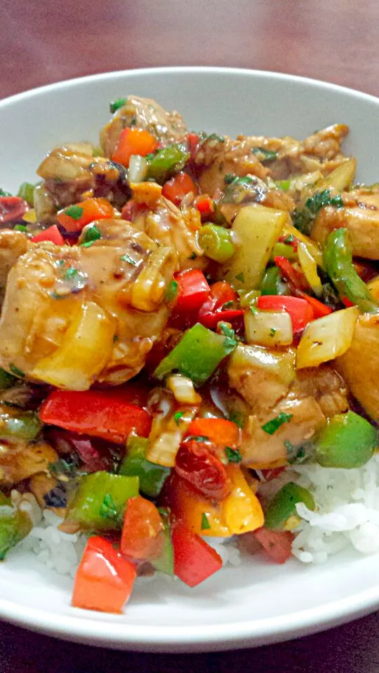 Stir Fry Chicken in a Fermented Black Bean Sauce.|Travis Dufreneさん