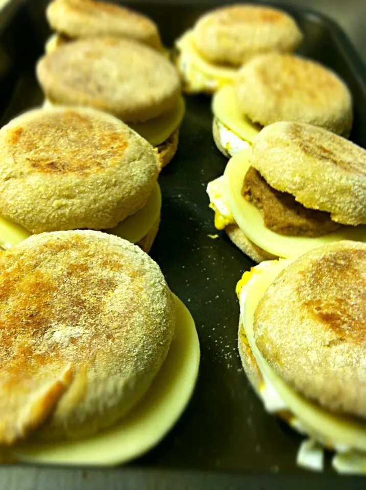 Baked breakfast sandwiches|Juliee ~ ジュリーさん