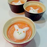 にんじんのポタージュスープ🐰|しほち★さん