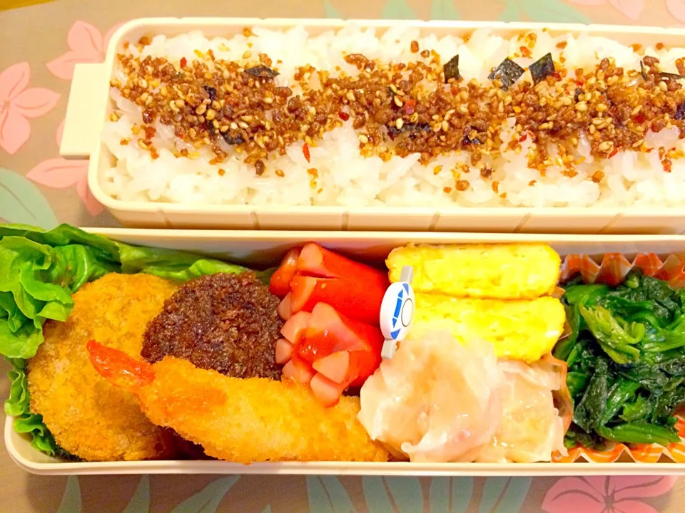 ダンナさまお弁当🍱🍱|かずみさん