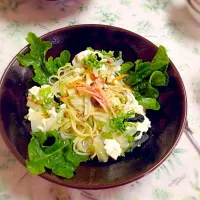 Snapdishの料理写真:湯し豆腐パスタ|米須由一さん