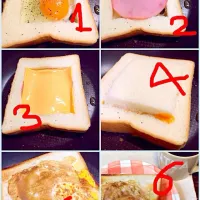 Snapdishの料理写真:フライパントースト