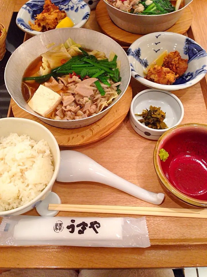 博多もつ鍋定食|こっぷさん