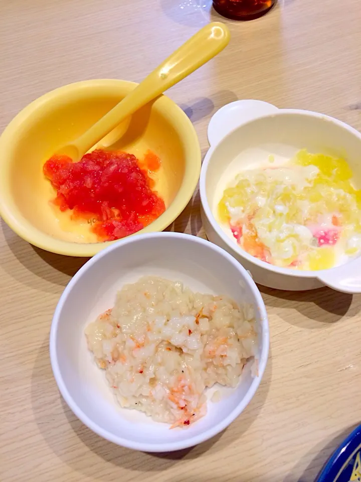 トマト 桜海老うどん りんごヨーグルト|Aika Tadaさん