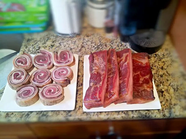 Fresh cured pancetta and bacon|Michael Applebyさん