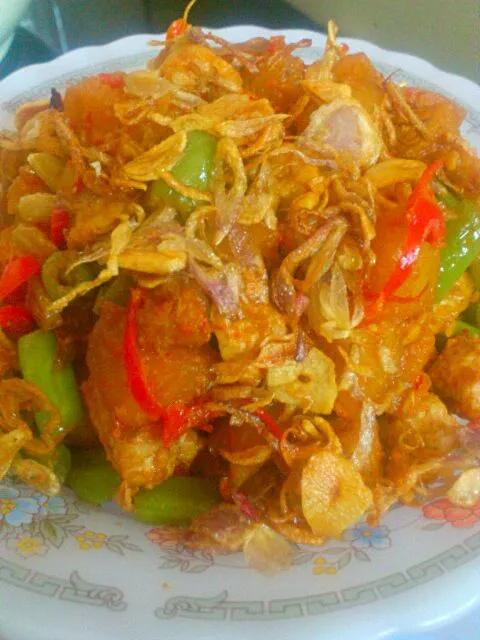 sambel goreng kentang+hati ayam|nawangsuciさん