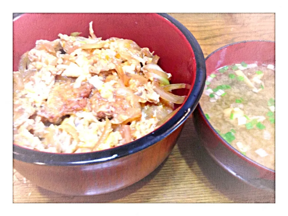 余り物で作ったカツ丼|相良幸子さん