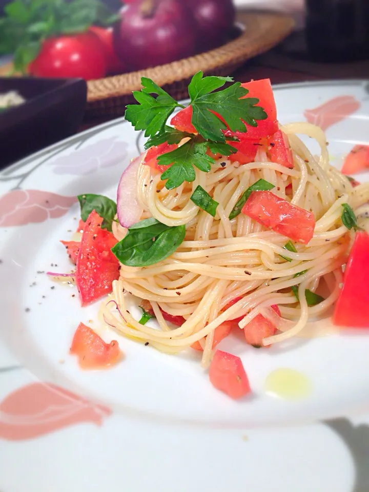 Tomato Pasta|baku osawaさん