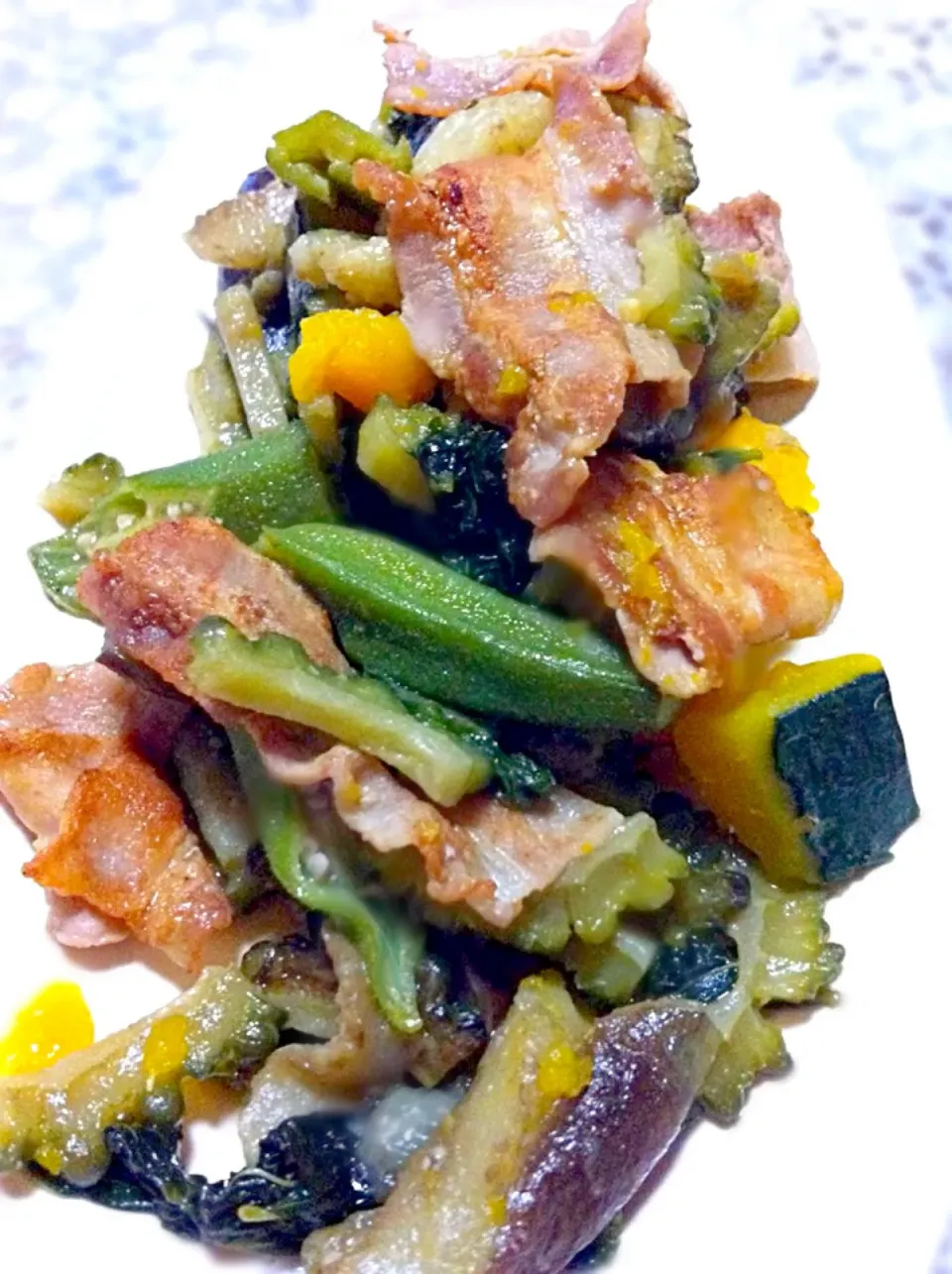 Another typical filipino dish ( (dried→my style) PINAKBET)|mari changさん