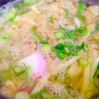 Snapdishの料理写真:ざ・うどんの油かすうどん❗️|junpeitoさん