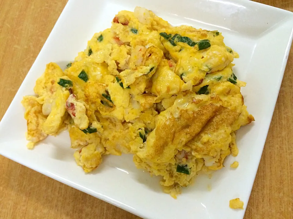 Mayonnaise Shrimp Omelette|Cerisseさん