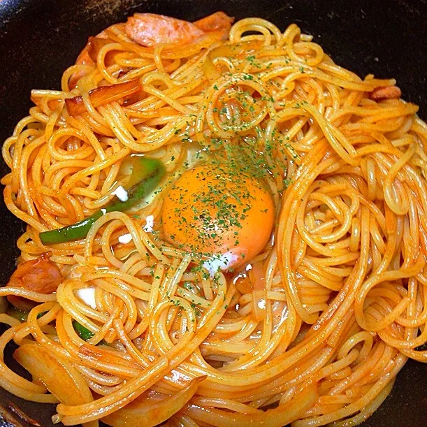 フライパンでイタリアンスパゲティ|chikoさん