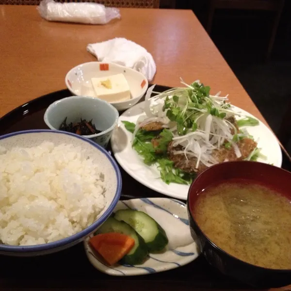 塩分をとらないように、味噌汁と漬け物はたべませんでした。|竜巻野郎さん