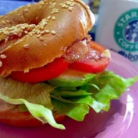 Tomato & Bacon Bagle|keiko onoさん