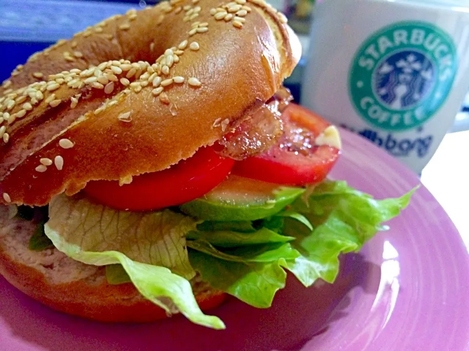 Tomato & Bacon Bagle|keiko onoさん