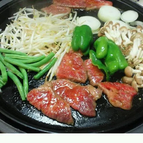 今夜は焼肉。ちょっとだけ奮発した(^o^)|Nottoさん