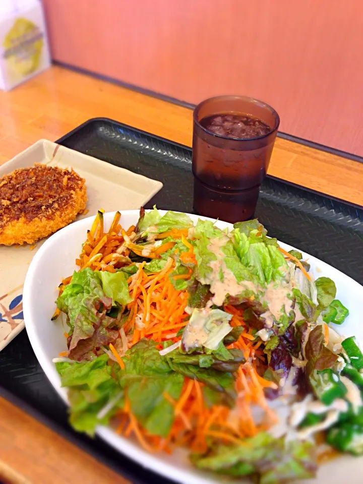 こくうまサラダうどん半日分野菜|古山さん