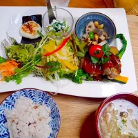 Snapdishの料理写真:週替わりセット|とーふさん