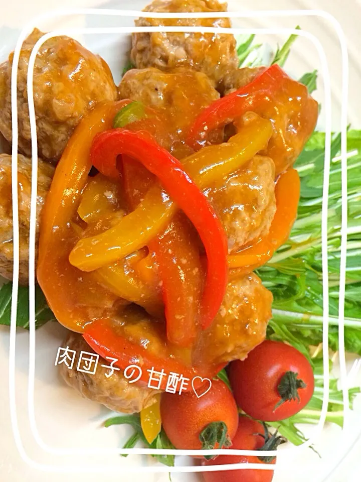 カゴメトマトケチャップさんの料理 簡単！肉団子の甘酢あん弁当|chi-koさん