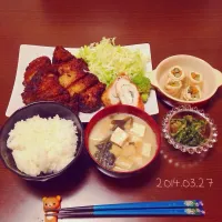 豚カツ定食＊|＊sanamama＊さん