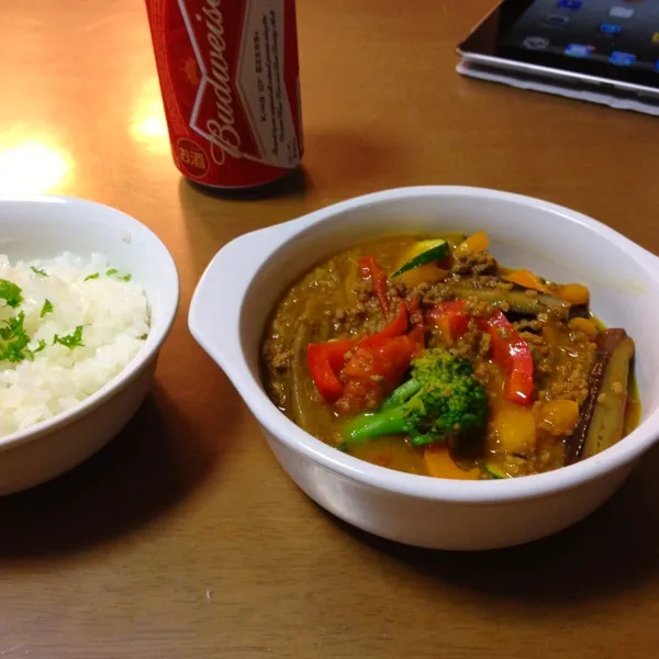 トマトカレー。最近マイブームです。|bさん