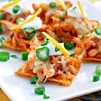 Spicy BBQ Chicken Nachos|Wityさん