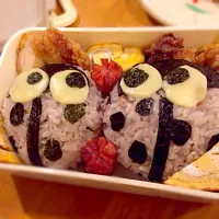 Snapdishの料理写真:てんとう虫弁当|理歩さん