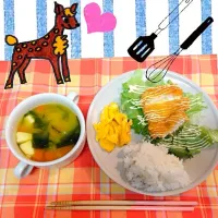 Snapdishの料理写真:よるごはん|ひとんさん