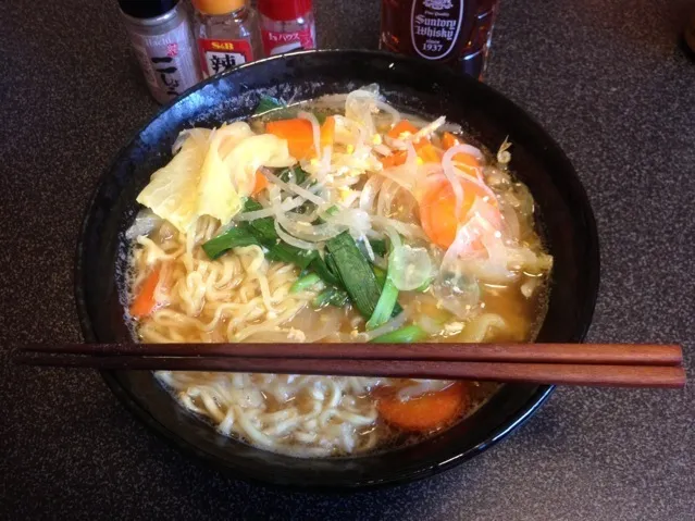 マルちゃん正麺、味噌味！꒰ •ॢ  ̫ -ॢ๑꒱✩✨|サソリさん