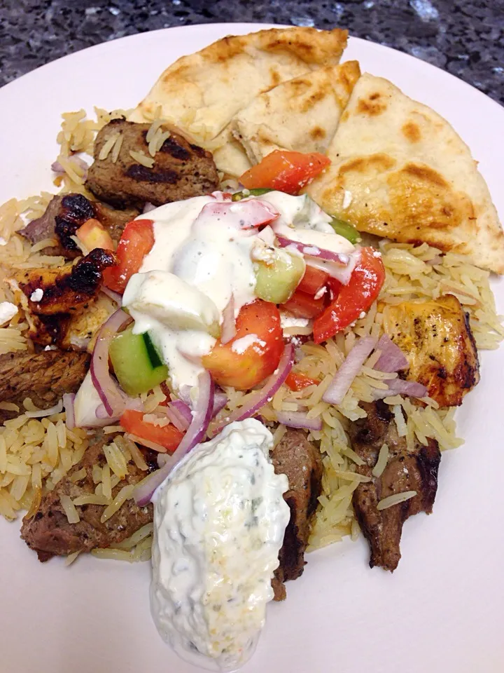 Greek food (This is half a Combination Lunch)|Cheryl Melnickさん