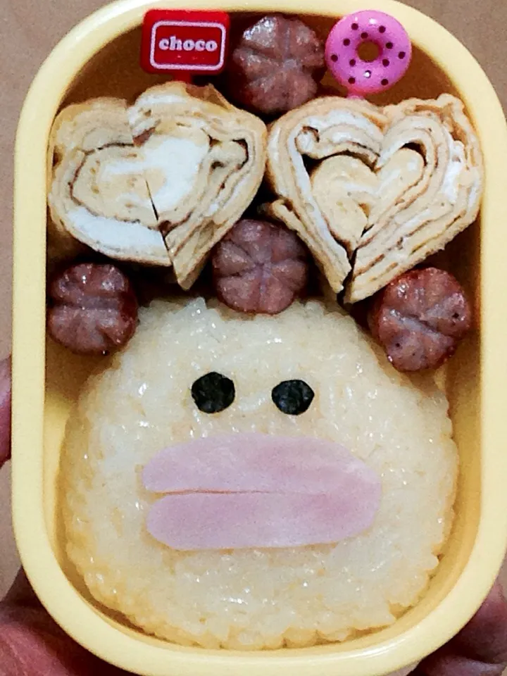 LINE サリーさんキャラ弁♡|♪チッチ♪さん