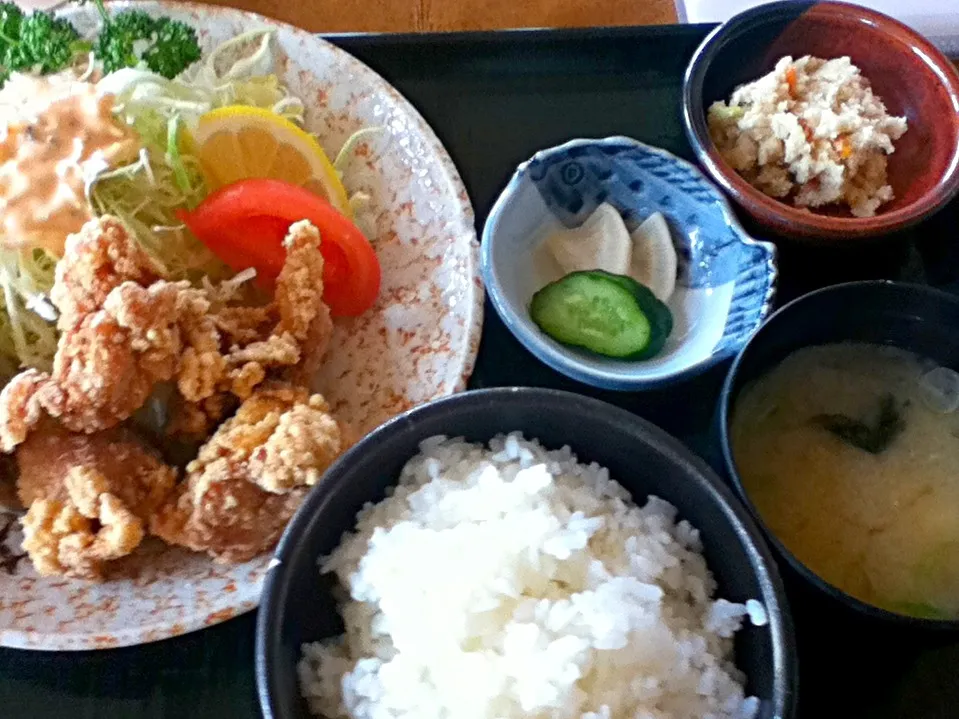 唐揚げ定食|satoさん