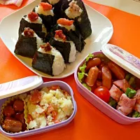 Snapdishの料理写真:お花見用お弁当|さおりさん