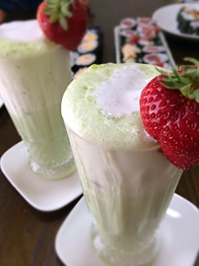 Greentea Milkshake|pandaさん