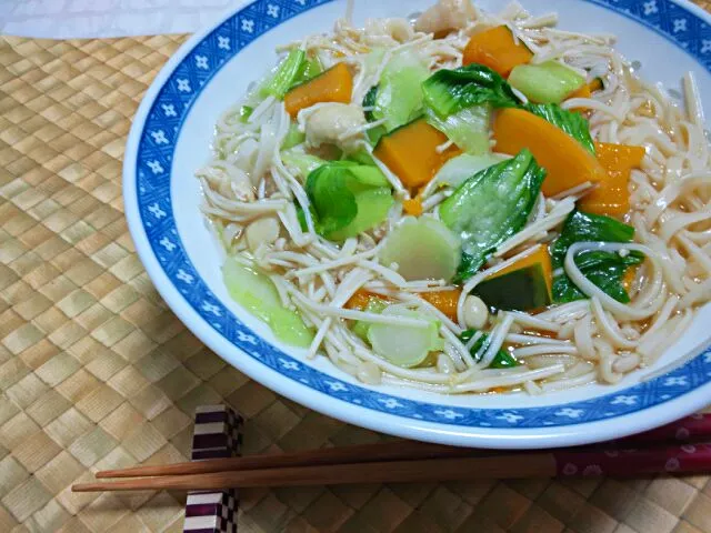 雪見鍋１つで鶏出汁うどん|めいさん